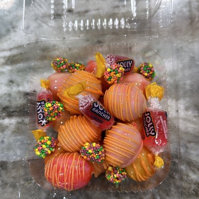 Small Tray Candied Grapes 