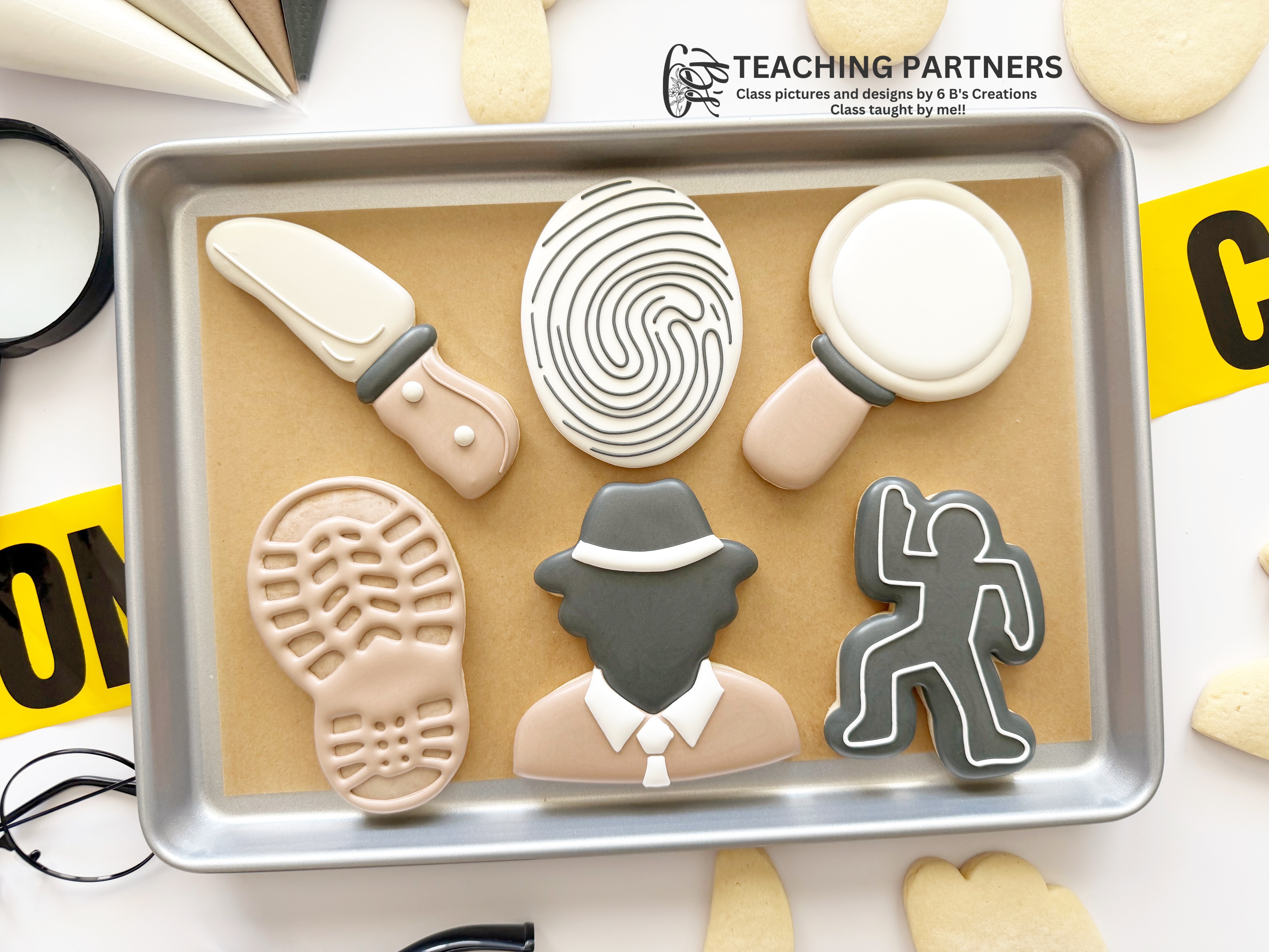 “Murder Mystery” cookie decorating class - Mon, Sept 21