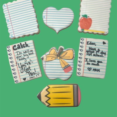 Sweet Note Cookies 
