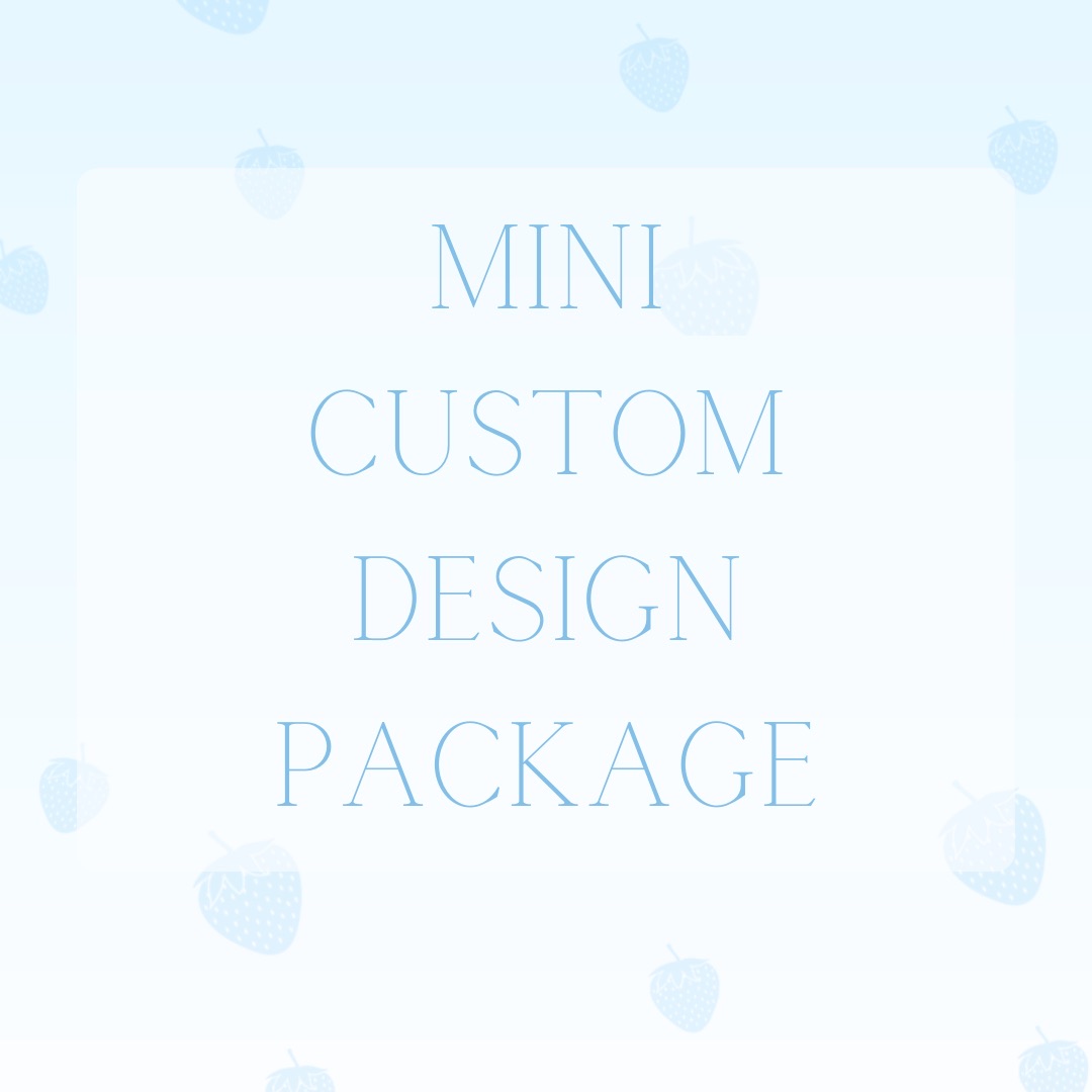 Mini Custom Design Package