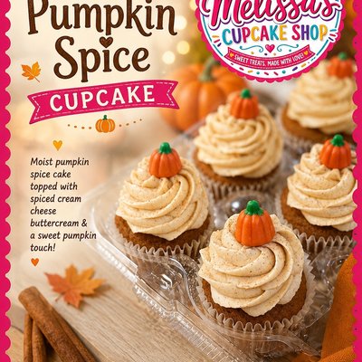 Pumpkin Spice Cupcake 