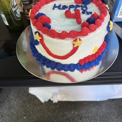 8” Round 3 Layer Cake