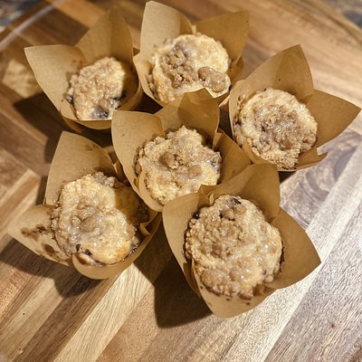 Blackberry Streusel Muffins