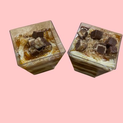 Snickers Cheesecake Cup