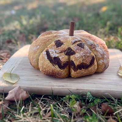 Pumpkin Spice Jack-O-Lantern