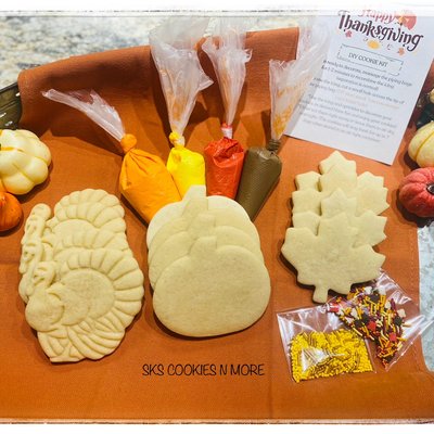 Thanksgiving DIY Cookie Kit 🦃 