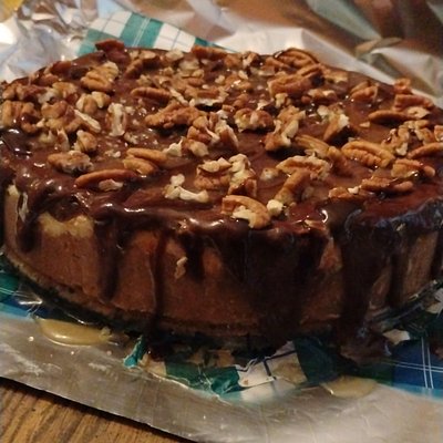Turtle Cheesecake 