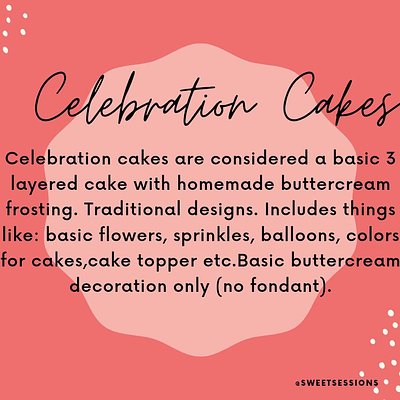 Celebration Cakes 