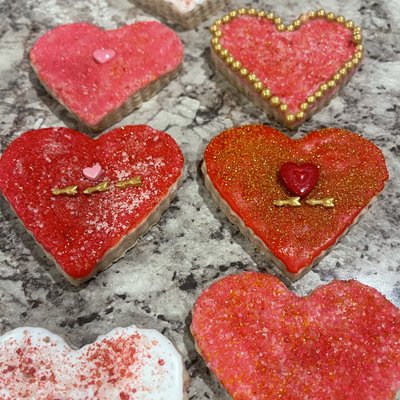 More Heart Sugar Cut-out Cookies