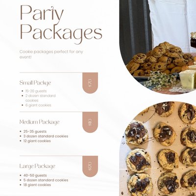 Large Party Package Serves 40-50