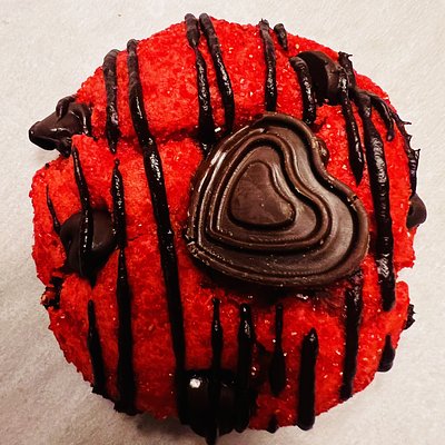 6 Oz Chocolate Covered Strawberry Cookie