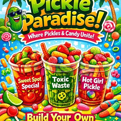 Pickle Paradise Cups or Nachos 🤤🔥 