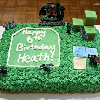 Minecraft Cake