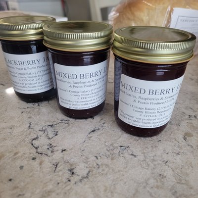 Mixed berry jam