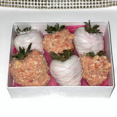 6ct Chocolate Covered Strawberries 