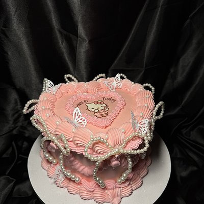 Medium Cake🫶🏼 (8in serving up to 24)