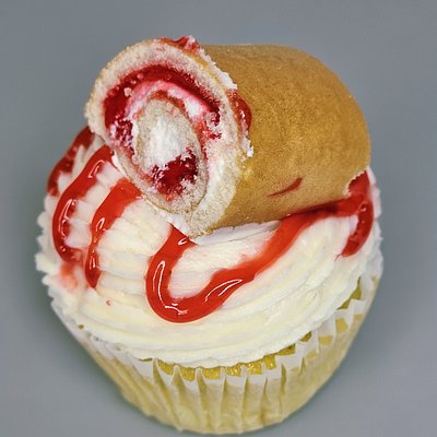 Strawberry Shortcake Cupcakes