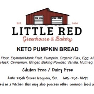 Keto Pumpkin Bread