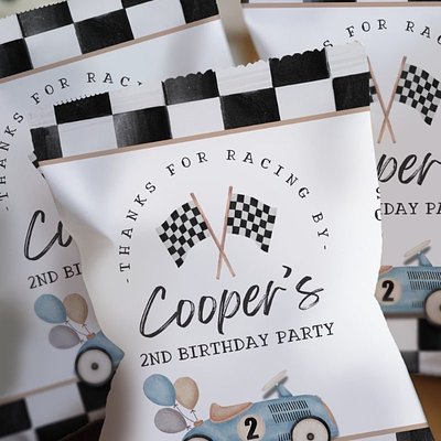 Filled Themed Chip Bags 