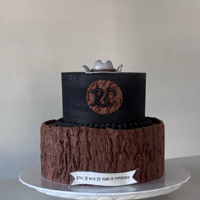 2 Tier Cake (80 Servings) 