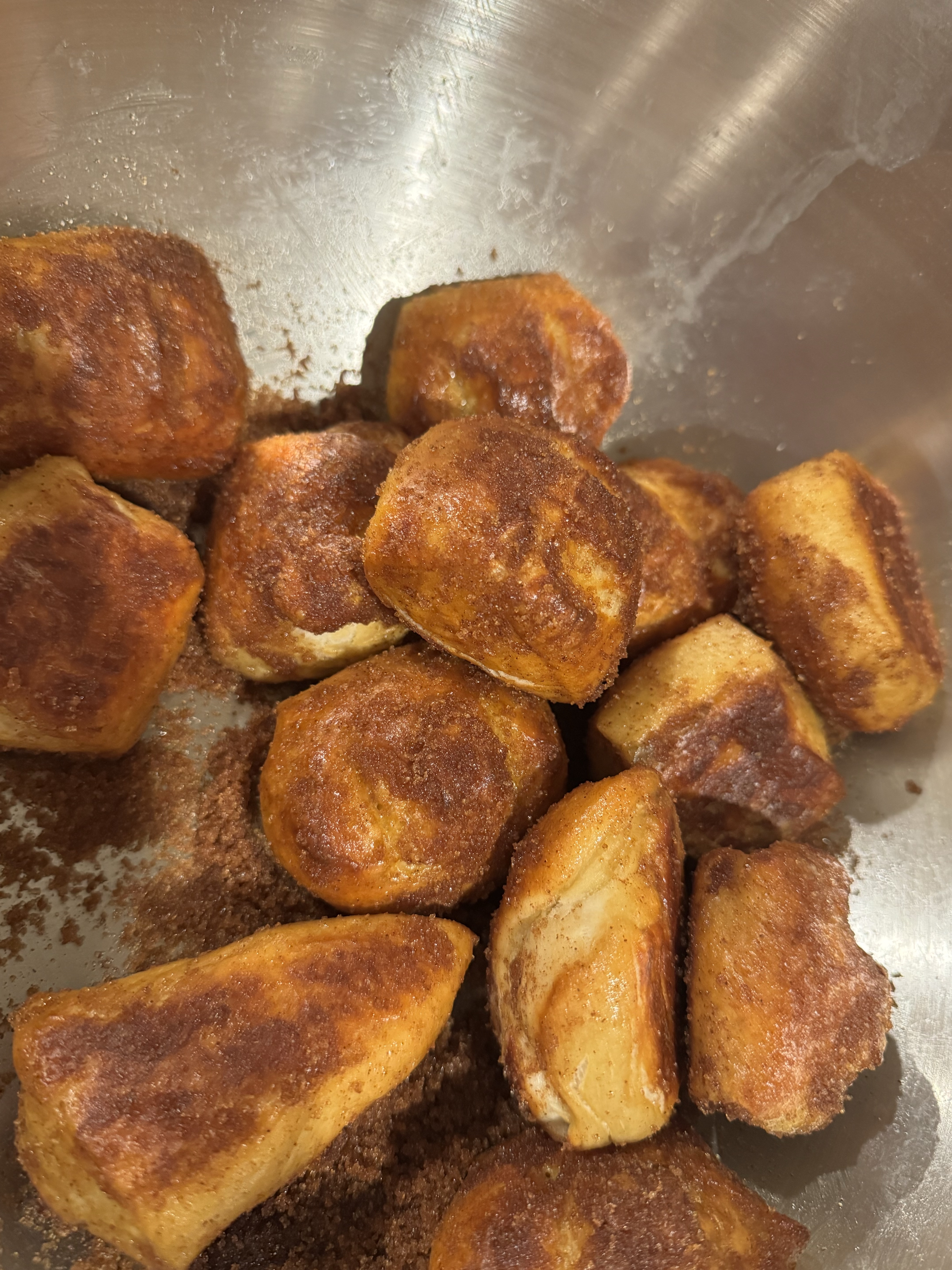 Cinnamon Sugar Pretzel Bites