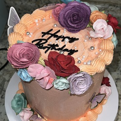 CIRCLE CAKES (6-8 INCH ) PRICE VARIES ON DESIGN
