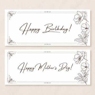 Gift Message (Non Custom Orders)