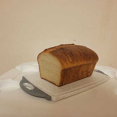Sourdough Milk Loaf For Sandwiches 