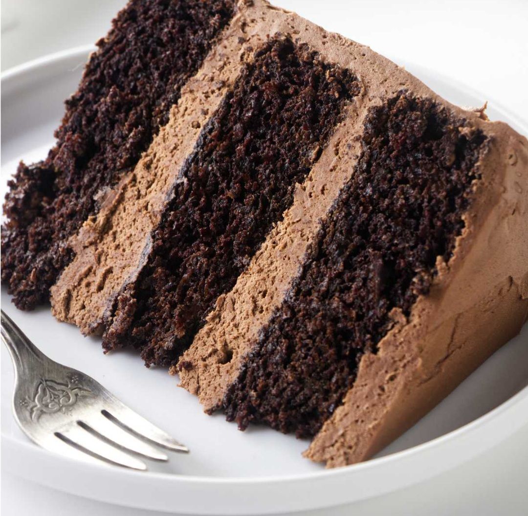 Chocolate Cake & Chocolate Buttercream 8"