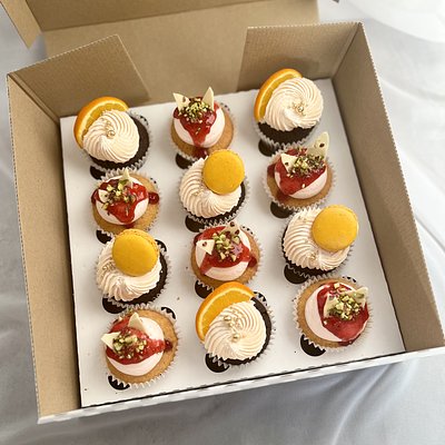 Cupcakes With Different Toppings