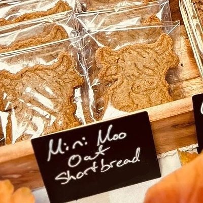 [GF] Mini Moo Oat Shortbread (12)