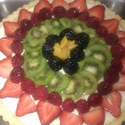 Fruit Tart (Large Feeds Approximately 10)