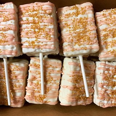 Chocolate Dipped Rice Crispies 