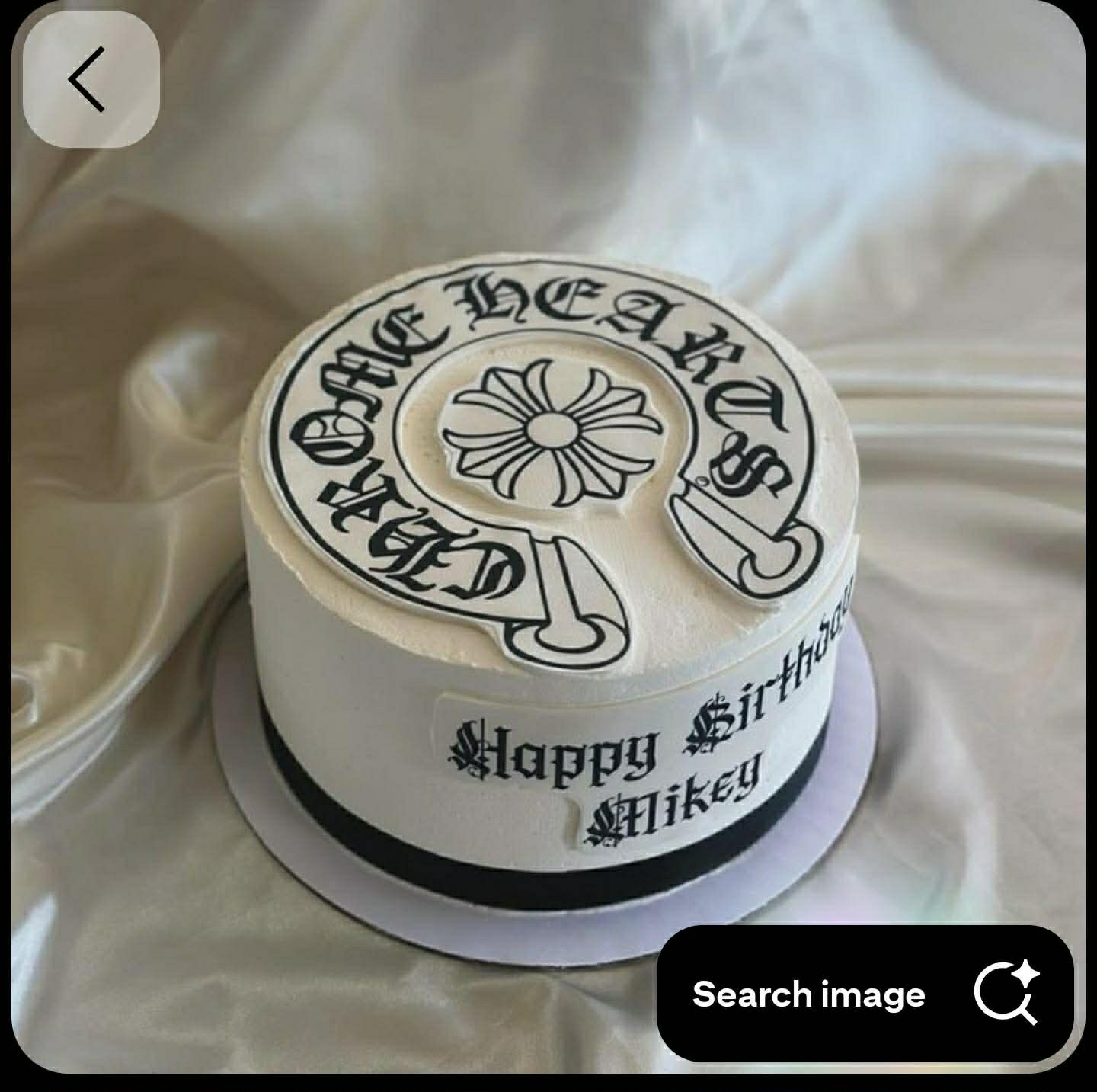 Chrome Hearts Cake 