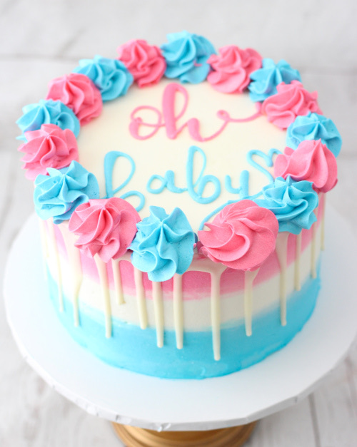 Gender Reveal Cakes 
