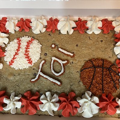 Allergy Cookie Cake