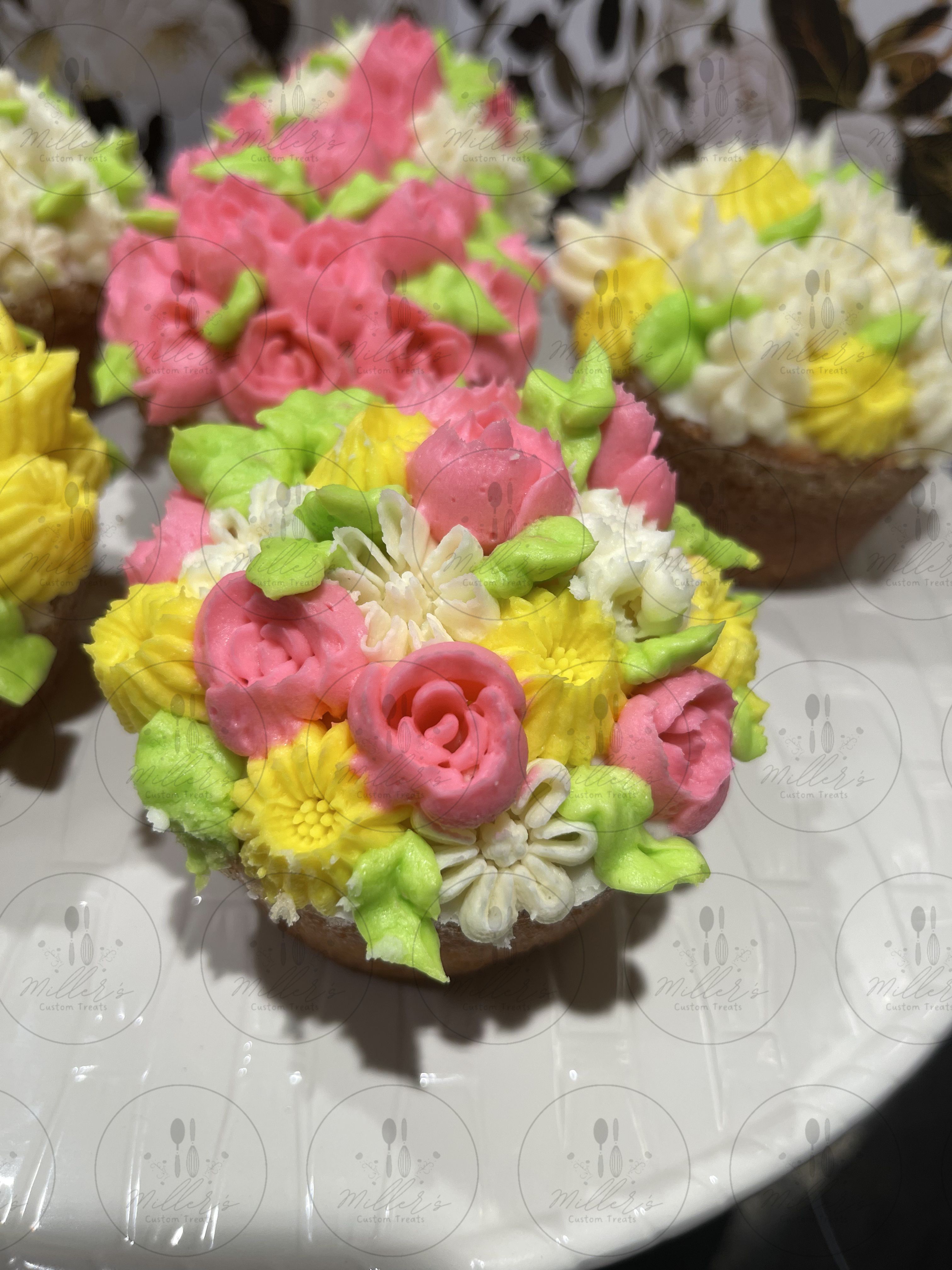 Jumbo Flower Cupcake 