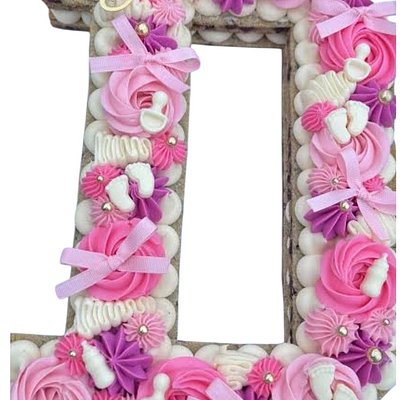 Customize Baby Shower Cookie Cake