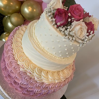Tiered cakes 