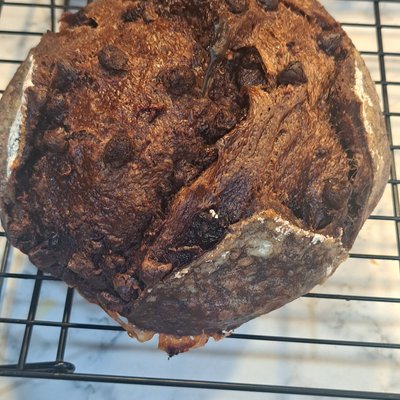 Double Chocolate Sourdough Bread 