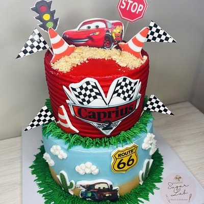 Two Tier Custom Cakes