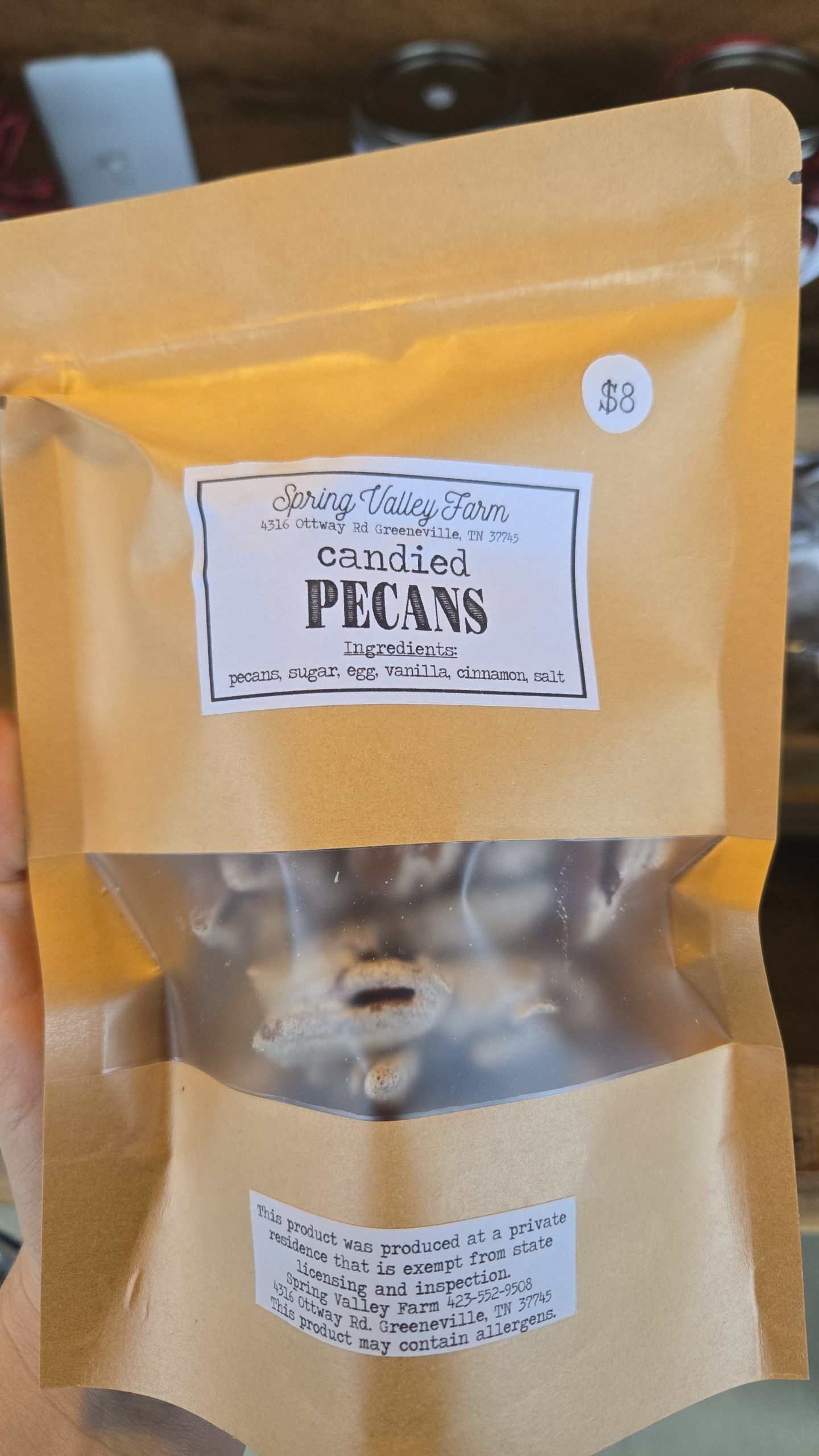 Candied Pecans 