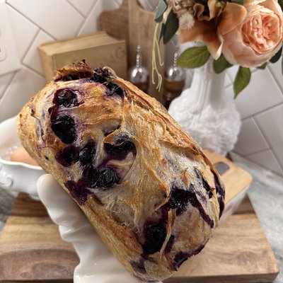 Blueberry Lemon Sourdough