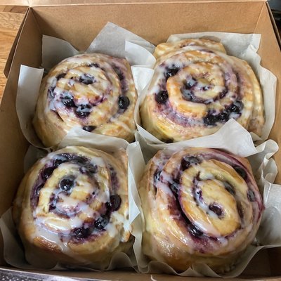 Blueberry Lemon Sweet Rolls