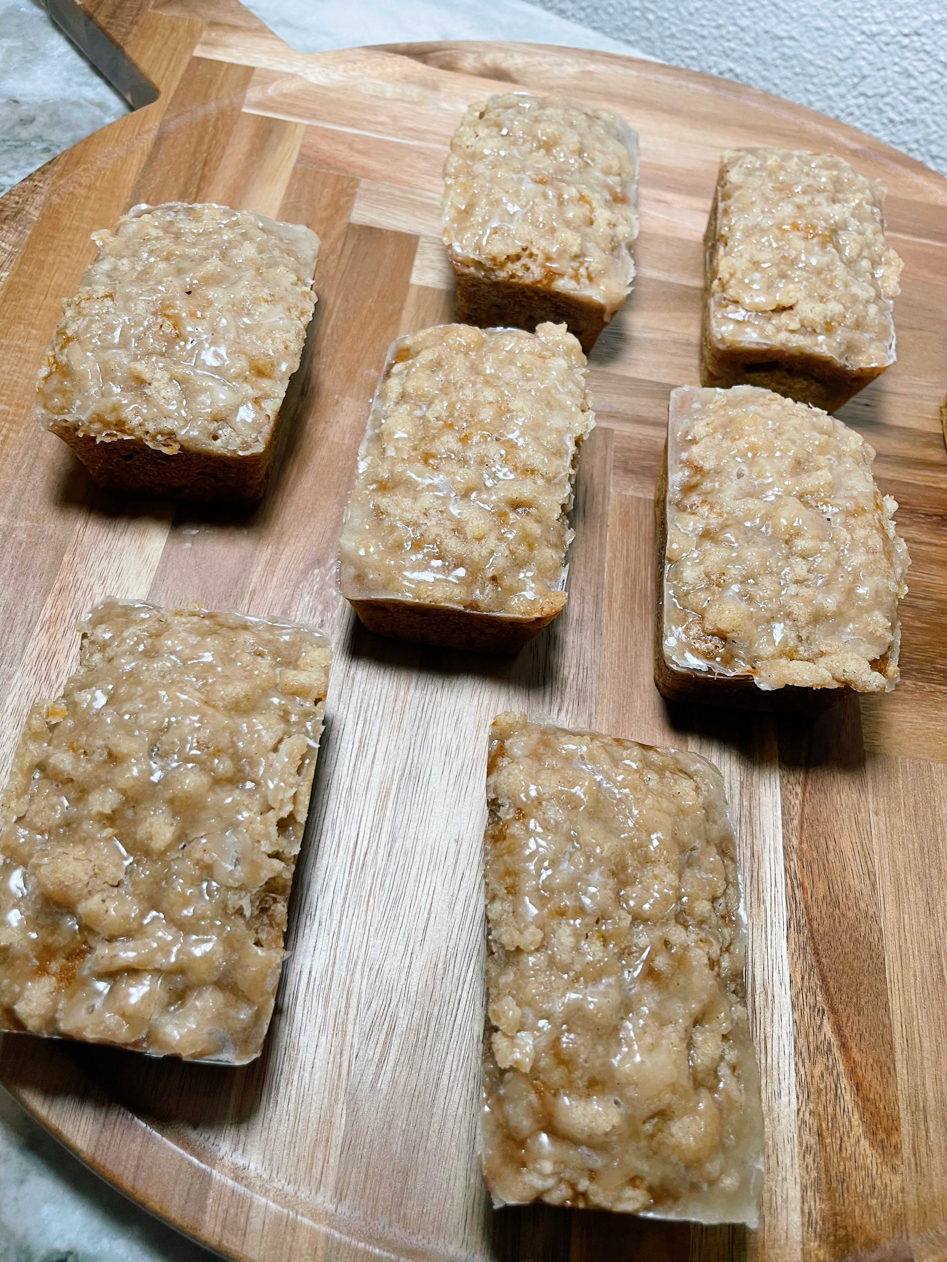 Maple pumpkin crumb