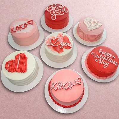 Valentine Mini Cakes