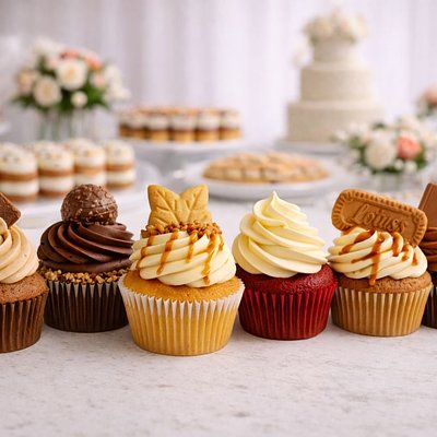 8 Dozen Custom Cupcakes (Feeds 96 Guests)