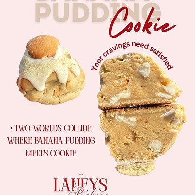 Banana Puddin’ Cookie