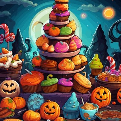 No Tricks, All Treats Goody Box 🧡🖤