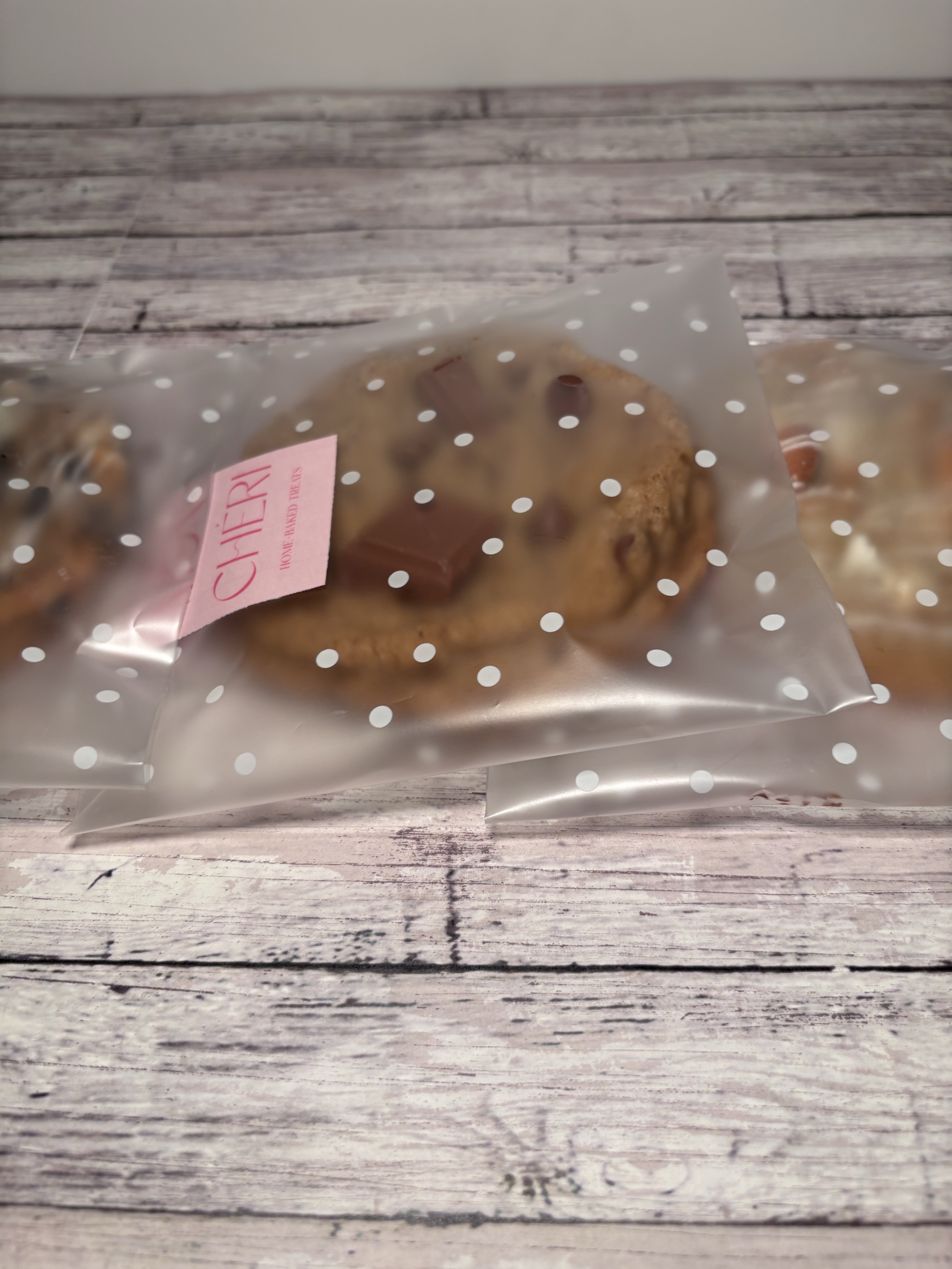 Chocolate Chip Cookie w/wo Toffee